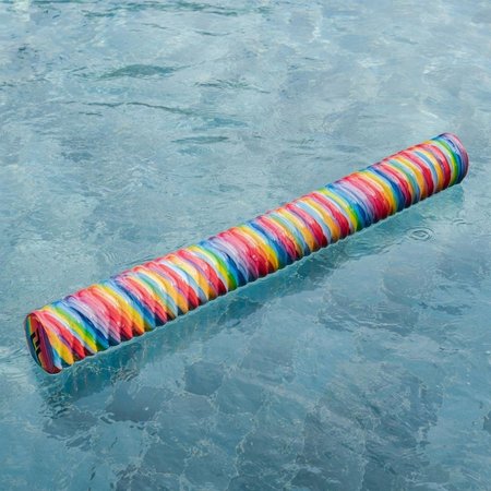 ELITE IMMERSA Deluxe Solid Jumbo Pool Noodle - Red Flash 850024899346